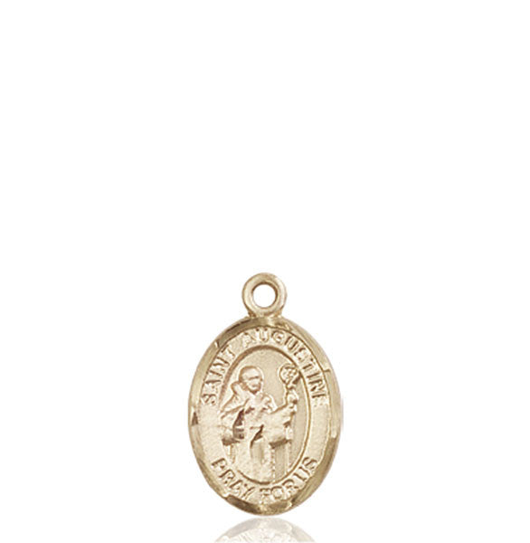 Medalla de San Agustín en oro de 14kt