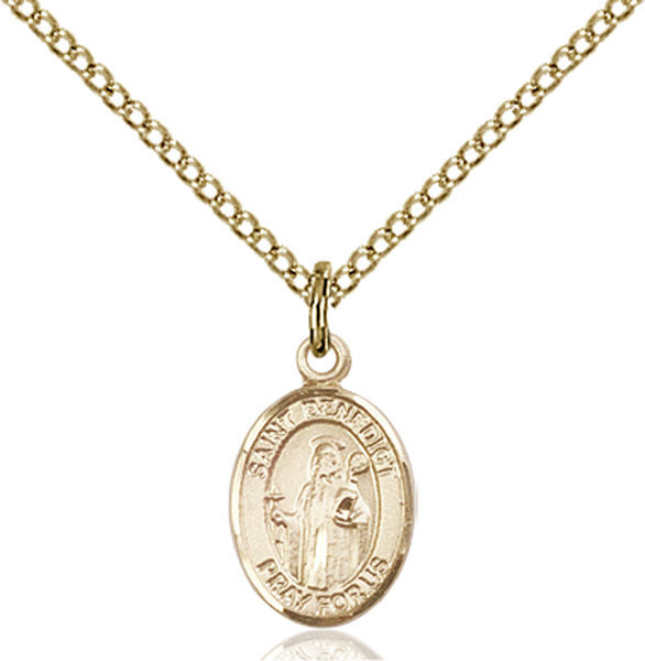 Gold Filled St. Benedict Pendant