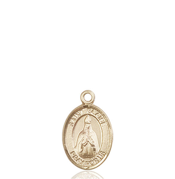 14kt Gold St. Blaise Medal