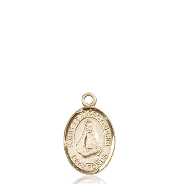 14kt Gold St. Frances Cabrini Medal
