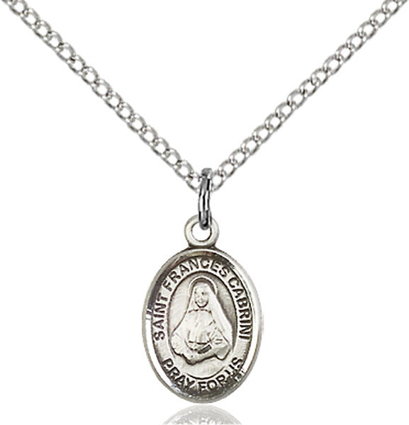 Sterling Silver St. Frances Cabrini Pendant