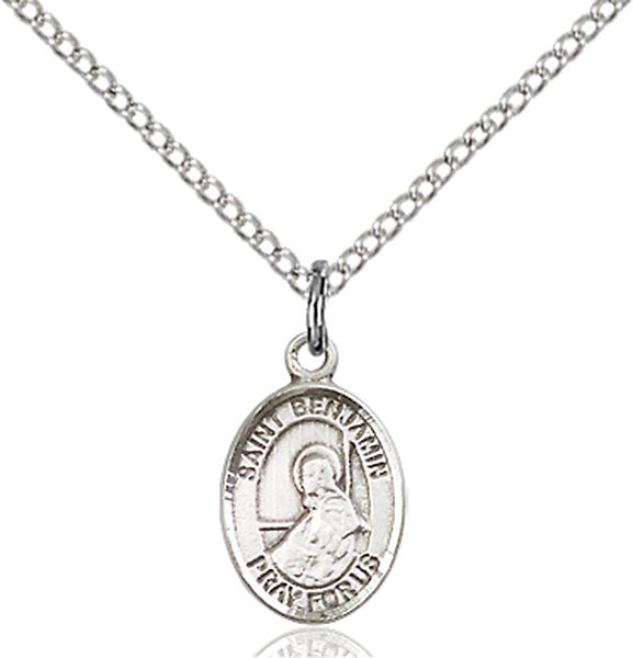 Sterling Silver St. Benjamin Pendant