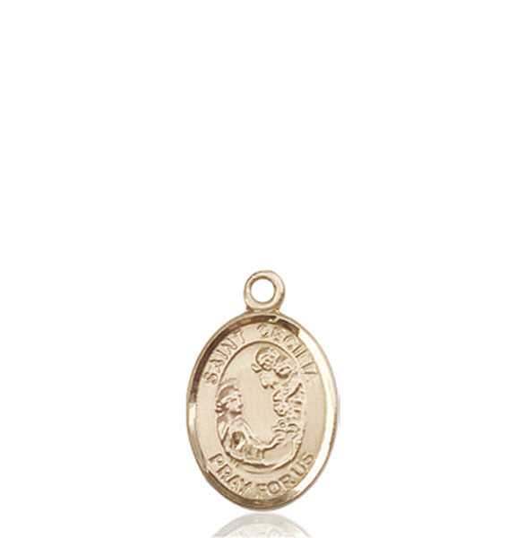 14kt Gold St. Cecilia Medal
