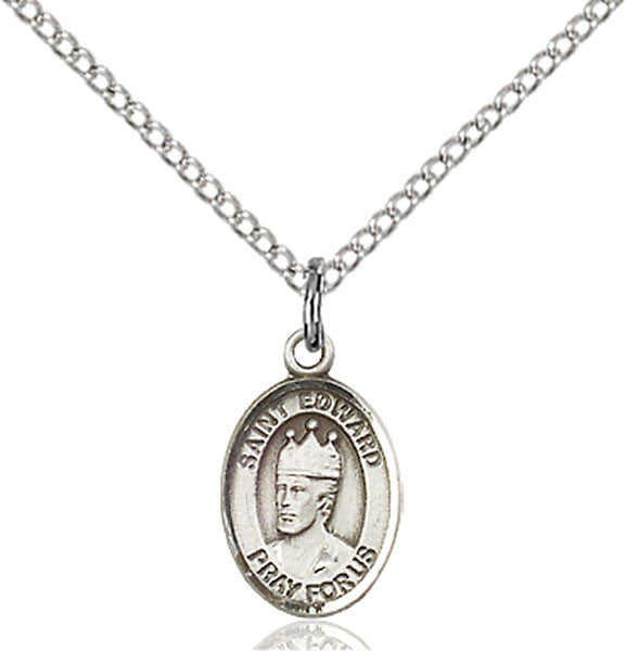 Sterling Silver St. Edward the Confessor Pendant