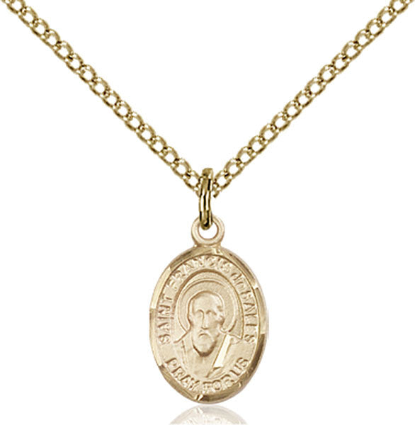 Gold Filled St. Francis de Sales Pendant