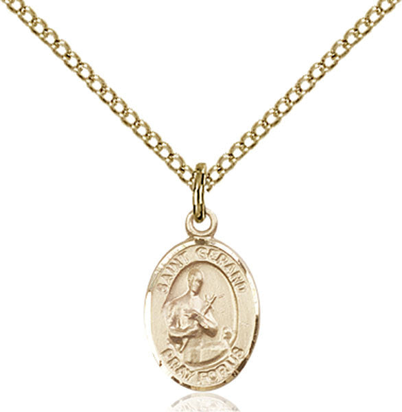 Gold Filled St. Gerard Majella Pendant