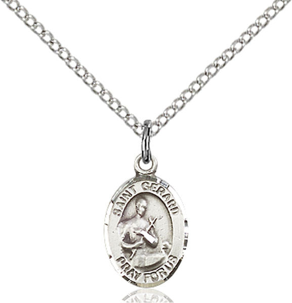 Sterling Silver St. Gerard Majella Pendant