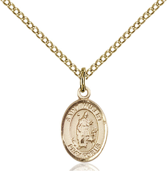 Gold Filled St. Hubert of Liege Pendant