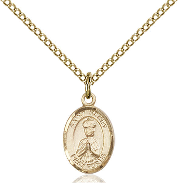 Gold Filled St. Henry II Pendant