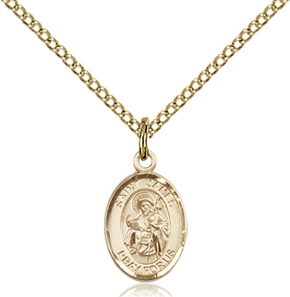 Gold Filled St. James the Greater Pendant