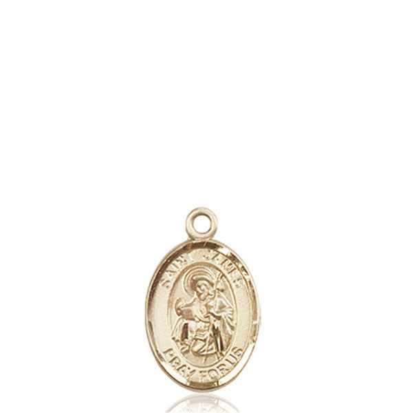 14kt Gold St. James the Greater Medal