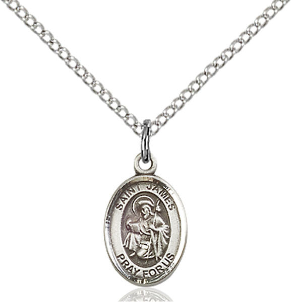 Sterling Silver St. James the Greater Pendant