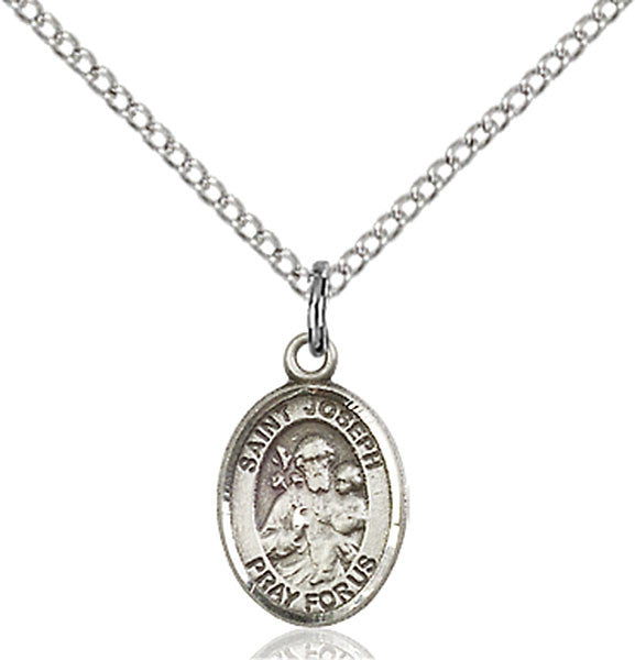 Sterling Silver St. Joseph Pendant