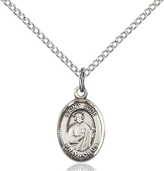 Sterling Silver St. Jude Thaddeus Pendant