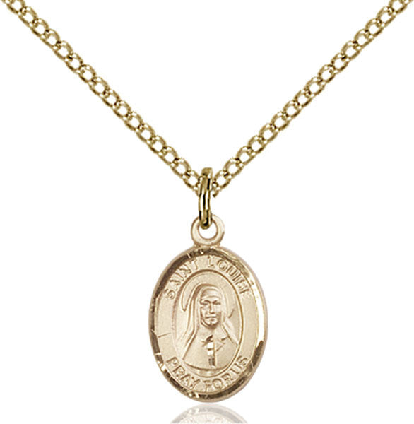 Gold Filled St. Louise de Marillac Pendant