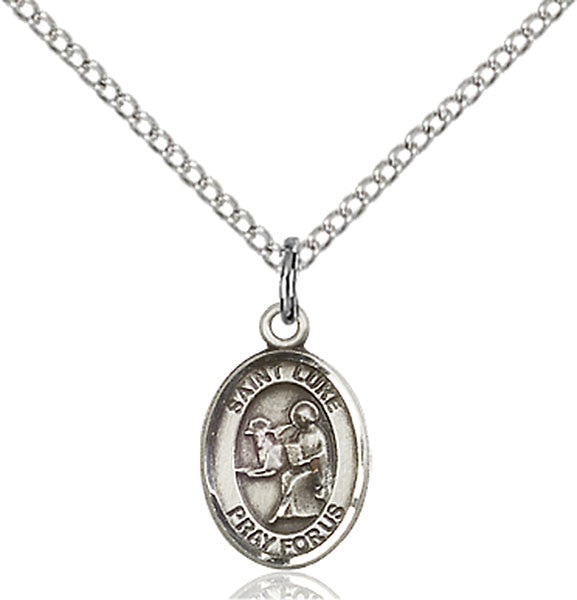 Sterling Silver St. Luke the Apostle Pendant