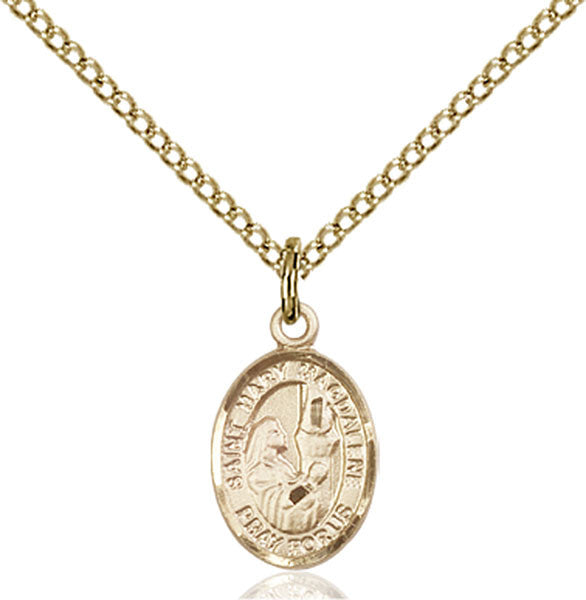 Gold Filled St. Mary Magdalene Pendant