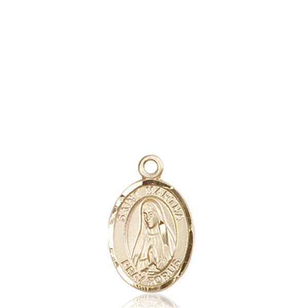 14kt Gold St. Martha Medal