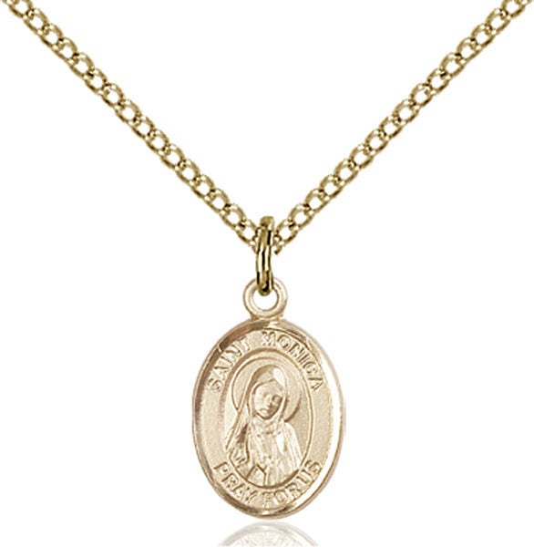 Gold Filled St. Monica Pendant