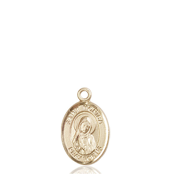 14kt Gold St. Monica Medal
