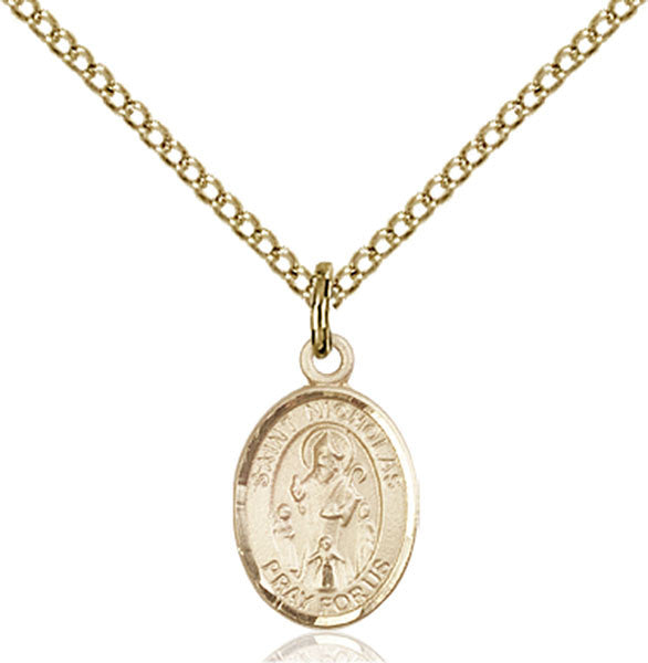 Gold Filled St. Nicholas Pendant