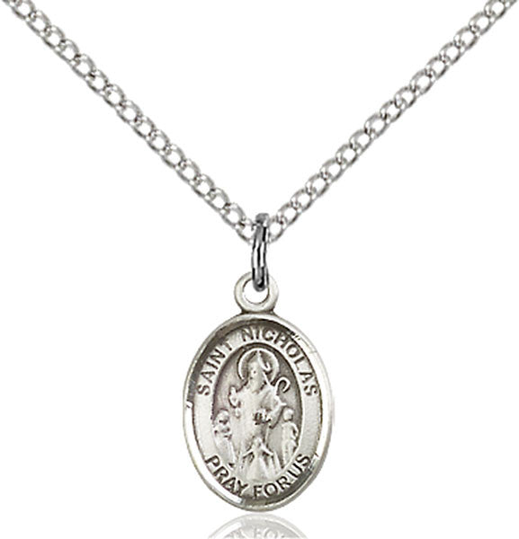 Sterling Silver St. Nicholas Pendant