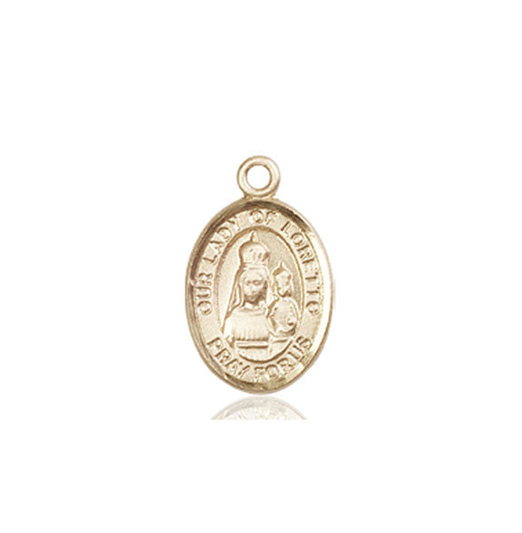 14kt Gold O/L of Loretto Medal