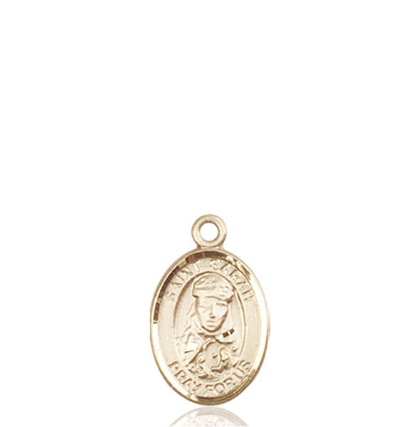 Medalla de Santa Sara en oro de 14kt