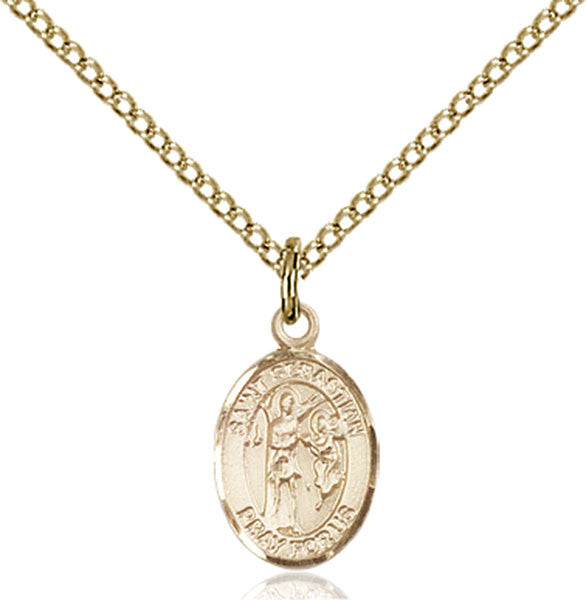 Gold Filled St. Sebastian Pendant