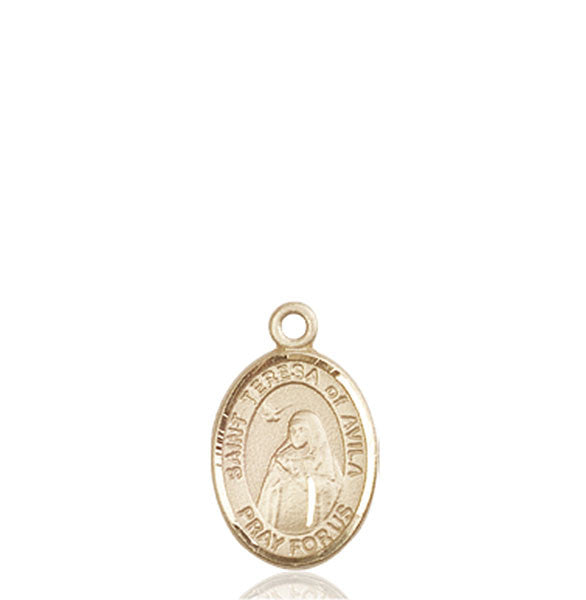 14kt Gold St. Teresa of Avila Medal