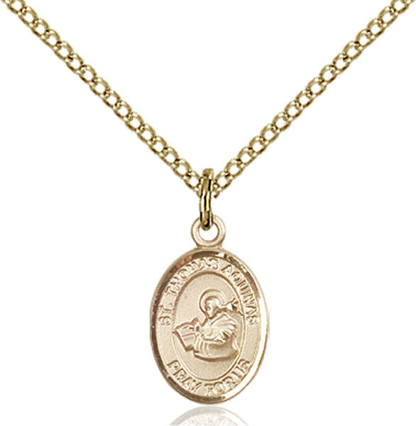 Gold Filled St. Thomas Aquinas Pendant