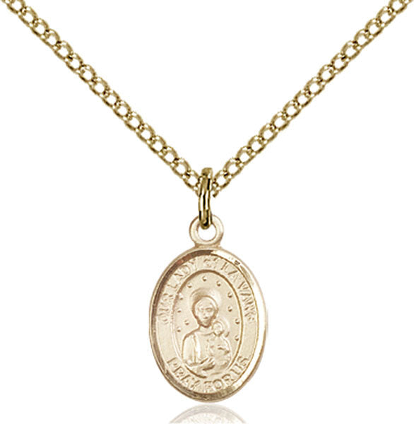 Gold Filled O/L of La Vang Pendant