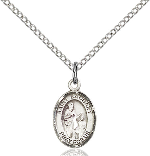 Sterling Silver St. Zachary Pendant