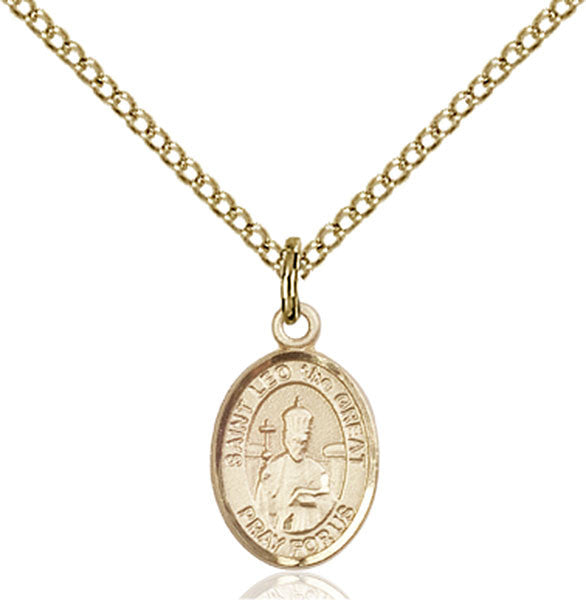 Gold Filled St. Leo the Great Pendant