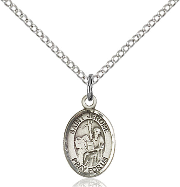 Sterling Silver St. Jerome Pendant