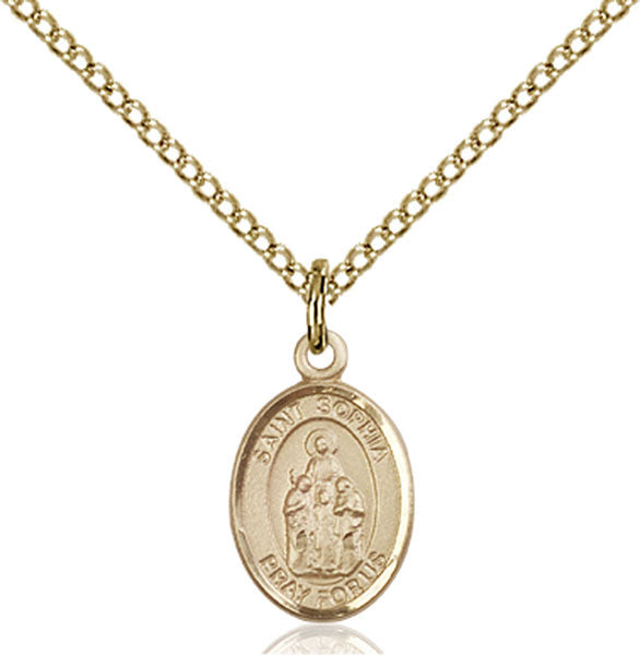 Gold Filled St. Sophia Pendant