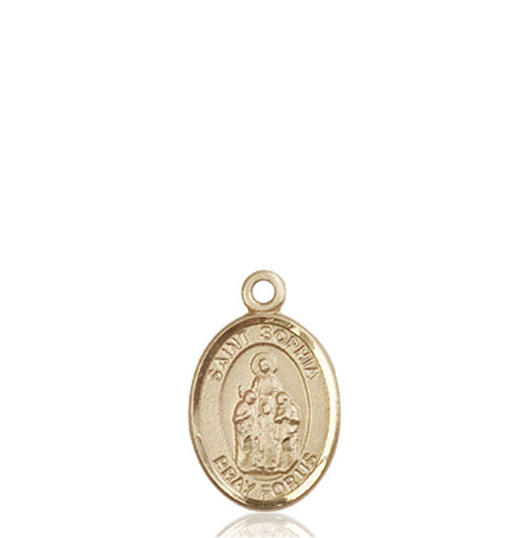 14kt Gold St. Sophia Medal