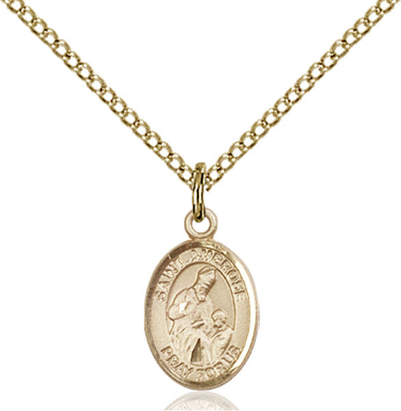 Gold Filled St. Ambrose Pendant