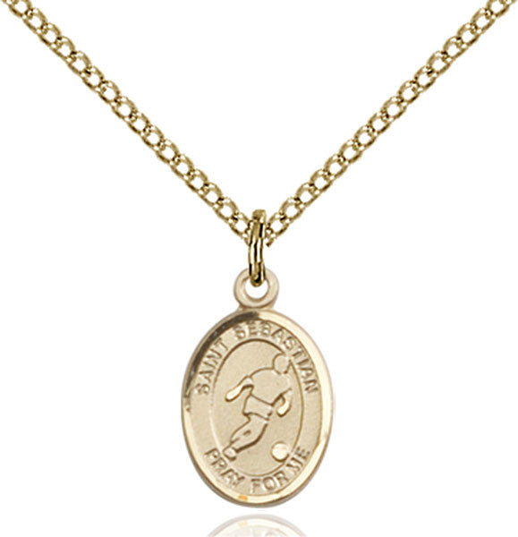 Gold Filled St. Sebastian Pendant