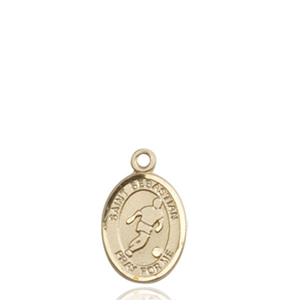 14kt Gold St. Sebastian Medal