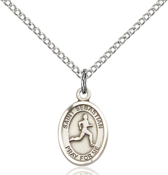 Sterling Silver St. Sebastian Pendant