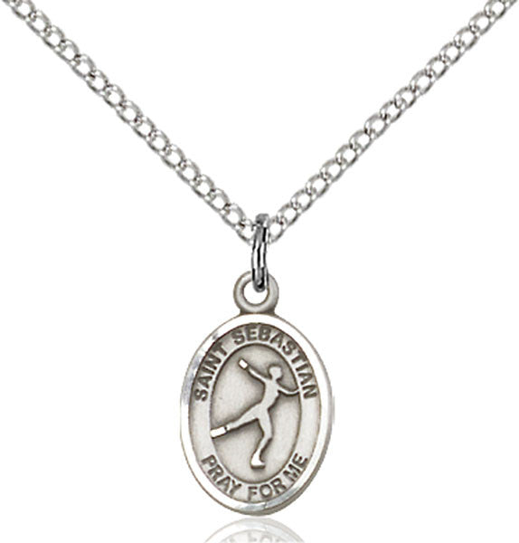 Sterling Silver St. Sebastian Pendant