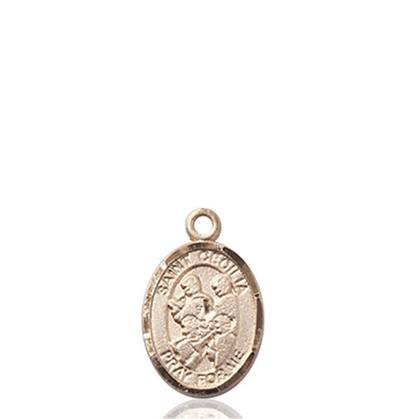 14kt Gold St. Cecilia / Marching Band Medal