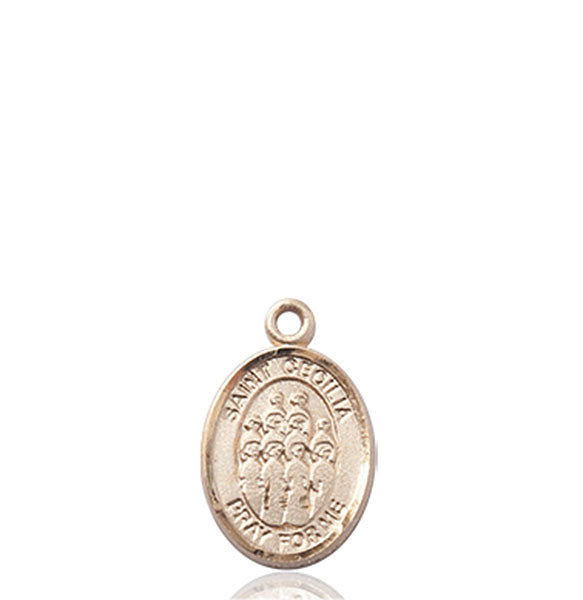 14kt Gold St. Cecilia / Choir Medal