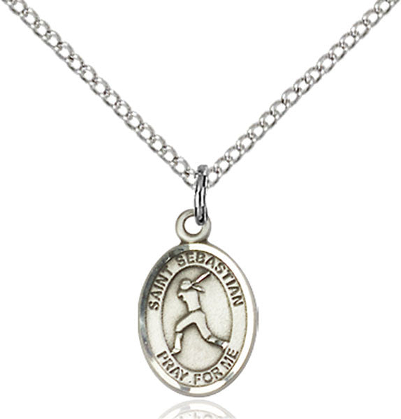 Sterling Silver St. Sebastian Pendant