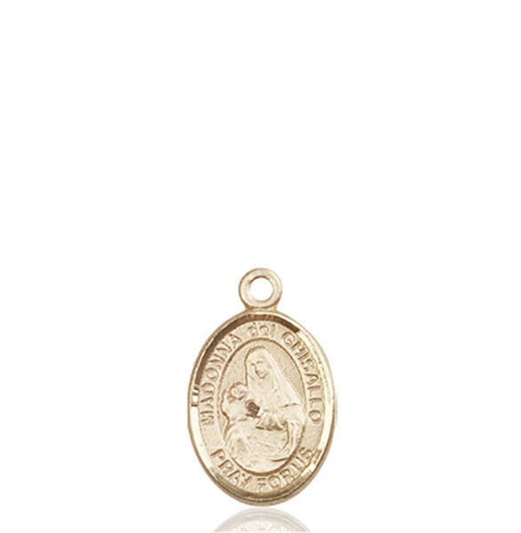 Medalla de oro de 14 quilates de Santa Madonna Del Ghisallo
