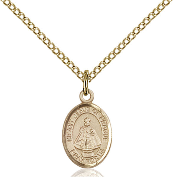 Gold Filled Infant of Prague Pendant