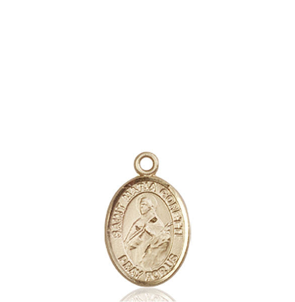 14kt Gold St. Maria Goretti Medal