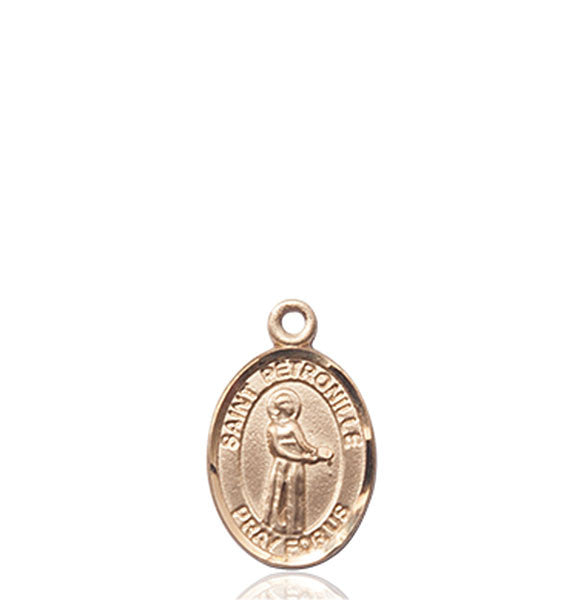 14kt Gold St. Petronille Medal