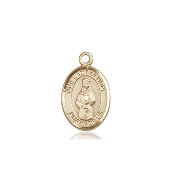 14kt Gold O/L of Hope Medal